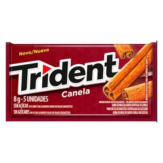 Imagem de Kit c/ 12 Chiclete Trident Canela 8g