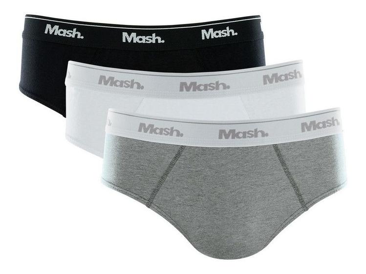 Imagem de Kit C/12 Cueca Slip Mash Ref. 010.04