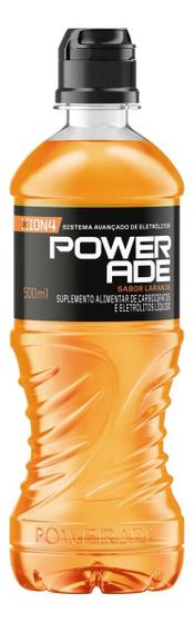 Imagem de Kit c/ 12 Isotonico Laranja Powerade Squeeze 500ml
