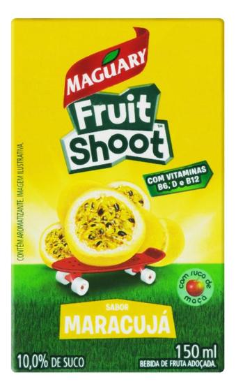 Imagem de Kit c/ 12 Suco de maracuja Maguary Fruit Shoot.150 ml