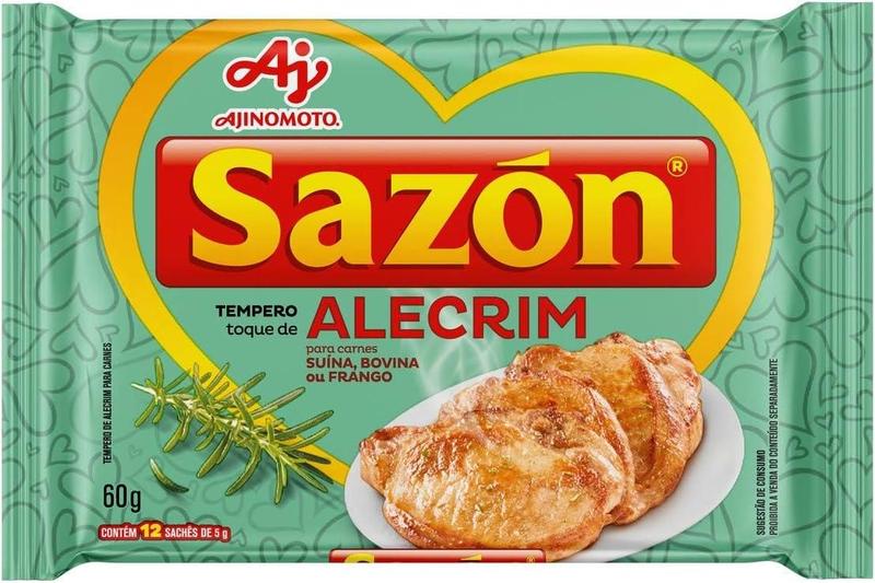 Imagem de Kit c/ 12 Temp Sazon 60g Alecrim