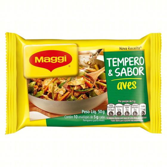 Imagem de Kit c/ 12 Tempero e Sabor MAGGI Frango 50g