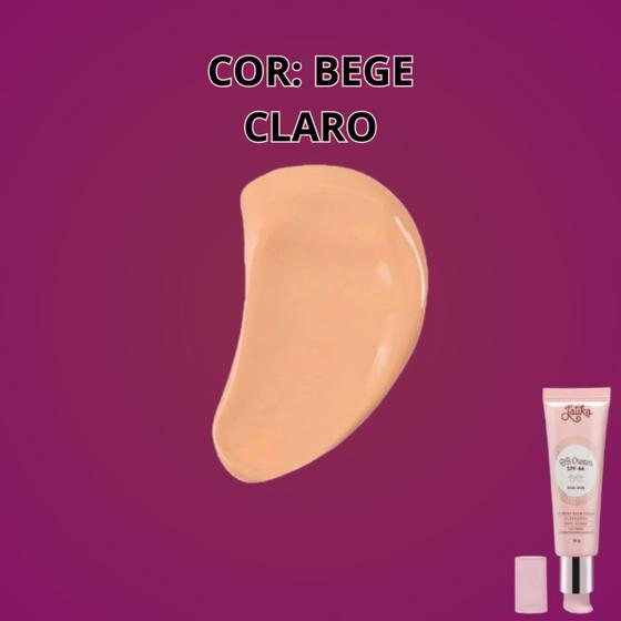 Imagem de Kit C/2 BB Cream Latika Clareador FPS 44 Base, Escolha 