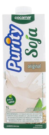 Imagem de Kit c/ 2 Bebida a Base de Soja Original Purity Caixa 1l