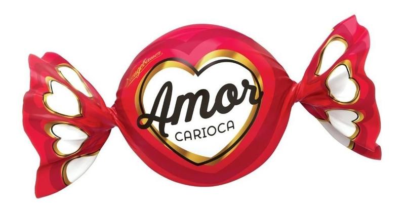 Kit c/ 2 Bombom Amor Carioca Ao Leite Pacote 900g - - Neugebauer Imagem de Kit c/ 2 Bombom Amor Carioca Ao Leite Pacote 900g -