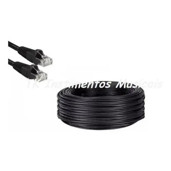 Kit c/2 Cabos de rede / Internet -- 2 metros Blindado Profissional -- CFTV -- Capa Dupla Menor preço em Kit c/2 Cabos de rede / Internet -- 2 metros Blindado Profissional -- CFTV -- Capa Dupla