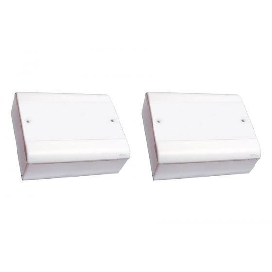 Imagem de Kit C/2 - Caixa Passagem Pvc Perlex Externa 18X22X08 2908