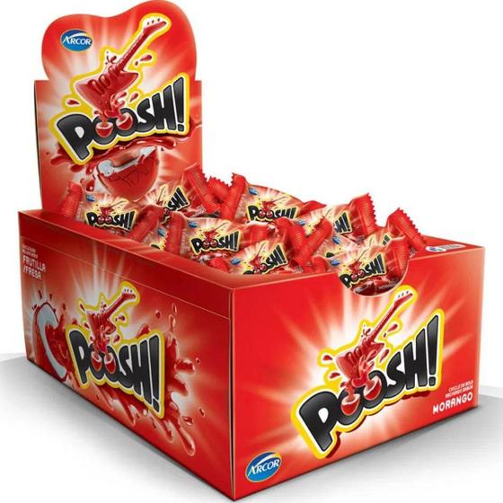 Imagem de Kit c/ 2 Chiclete Poosh Display Com 40 Unidades - Diversos