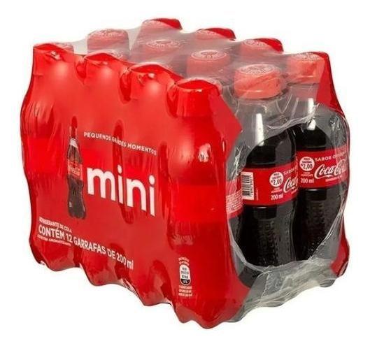 Imagem de Kit c/ 2 Coca-cola Refrigerante C/12 Un 200ml