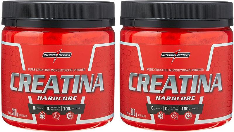 Imagem de Kit c/ 2 creatina pura creapure 300g integralmedica creatine