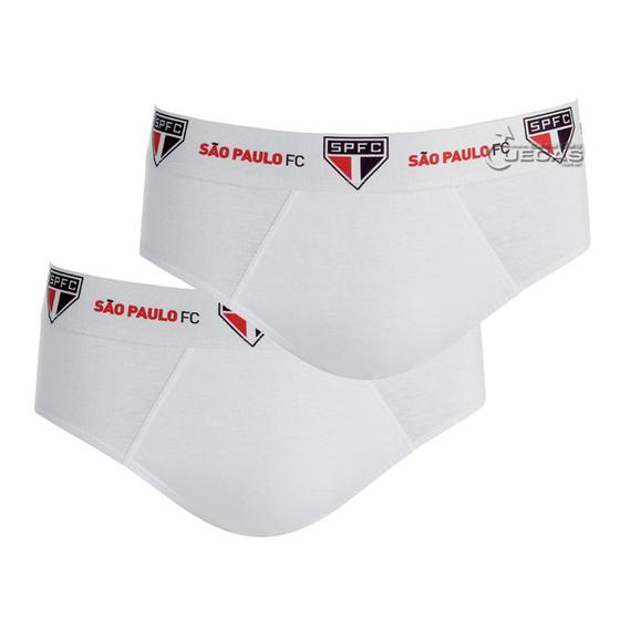 Imagem de Kit C/ 2 Cuecas São Paulo Slip Algodão - SP1.02