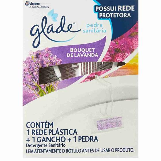 Imagem de Kit c/ 2 Detergente Sanitario Pedra Bouquet Lavanda Glade