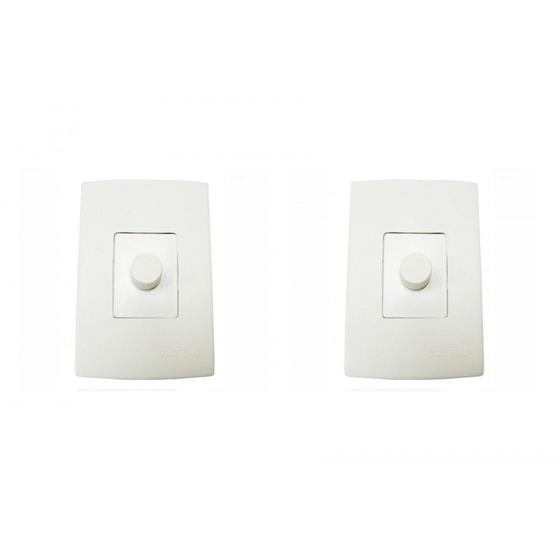 Imagem de Kit C/2 - Dimmer Rotativo Qualitronix Bivolt Qd32