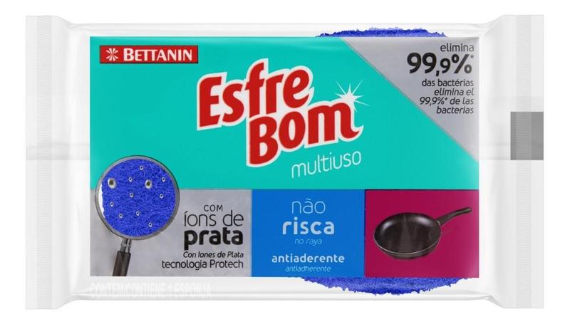 Imagem de Kit c/ 2 Esponja EsfreBom Nao Risca