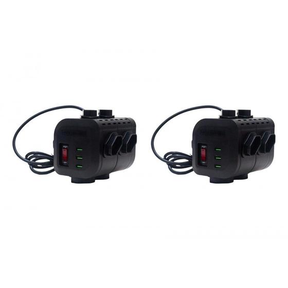 Imagem de Kit C/2 - Filtro Linha Plastico Qualitronix Torre Com Dps...