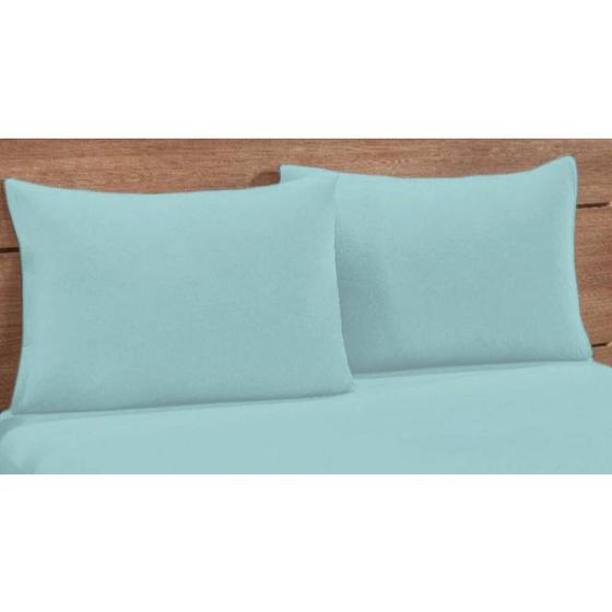 Imagem de Kit c/ 2 Fronhas 70cmx50cm Simples Bainha Percal 180 Fios