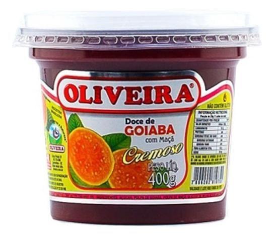 Imagem de Kit c/ 2 Geleia Doce fruta goiaba com maca Oliveira 400 g
