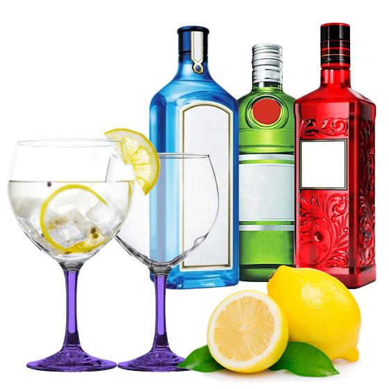 Imagem de Kit c/ 2 grandezza taca para gin 620ml