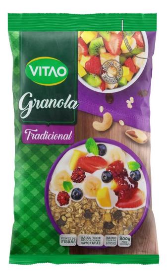 Imagem de Kit c/ 2 Granola Vitao tradicional 800g