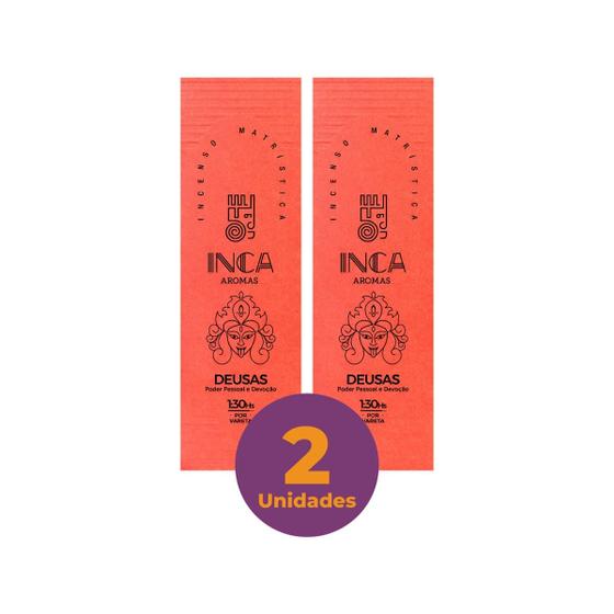 Imagem de Kit c/ 2 Incenso Deusas 4 Varetas -  Inca Aromas