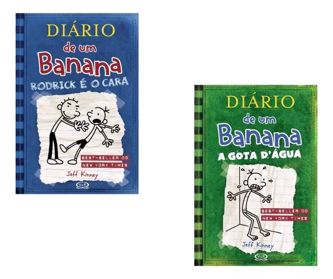 Imagem de Kit C/2 Livros Diário de Um Banana: V. 2 e 3 ( Capa Dura)