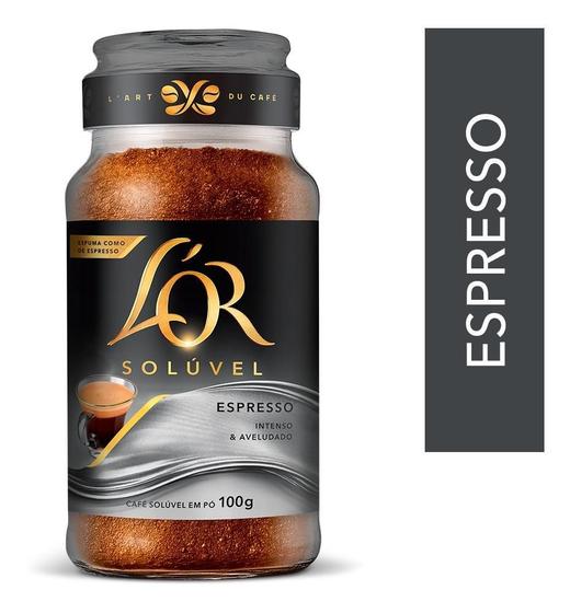 Imagem de Kit c/ 2 Lor Soluvel Espresso Vidro 100g