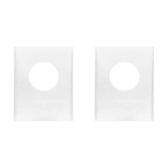 Imagem de Kit C/2 - Modulo Pial Pop Branco 1 Saida Fio Lg20F
