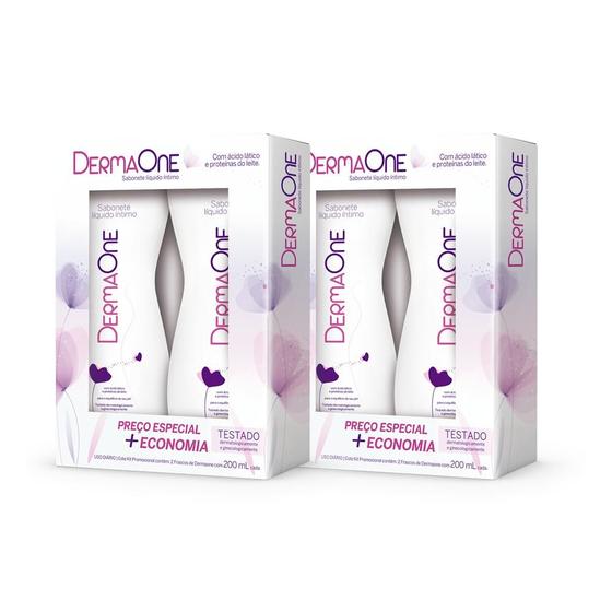 Imagem de Kit c/ 2 Packs - Sabonete Íntimo Dermaone 200ml