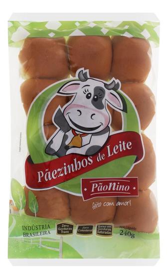 Imagem de Kit c/ 2 Paezinhos de Leite Pao Nino Pacote 240g