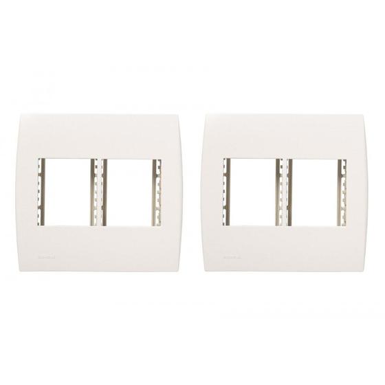 Imagem de Kit C/2 - Placa Soprano Ilus 4X4 (2 Modulos Duplo)  5Tg99031