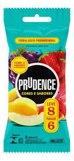 Imagem de Kit c/ 2 Preservativo Masculino Lubrificado Prudence Cores