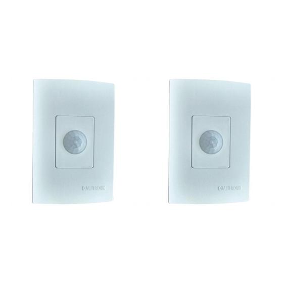 Imagem de Kit C/2 - Qualitronix Sensor  Parede Emb. Qi2M