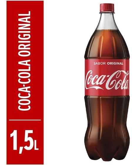 Imagem de Kit c/ 2 Refrigerante Coca-Cola Pet 1,5 Litro