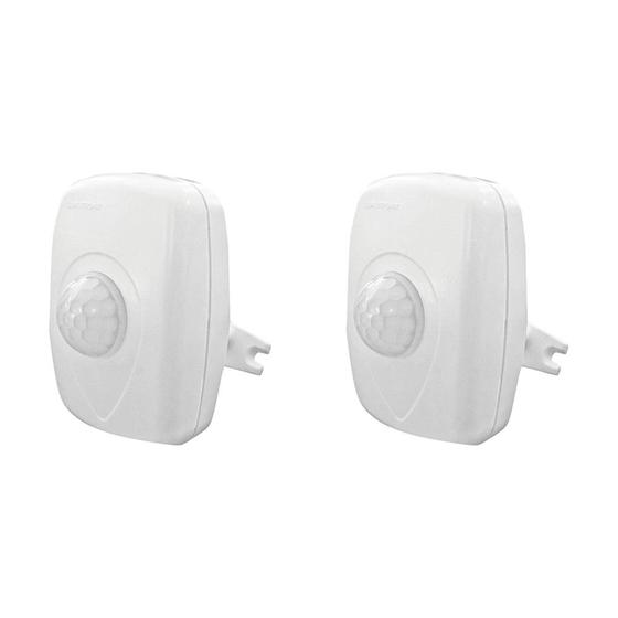 Imagem de Kit C/2 - Sensor Presenca Qualitronix Parede Qa21M