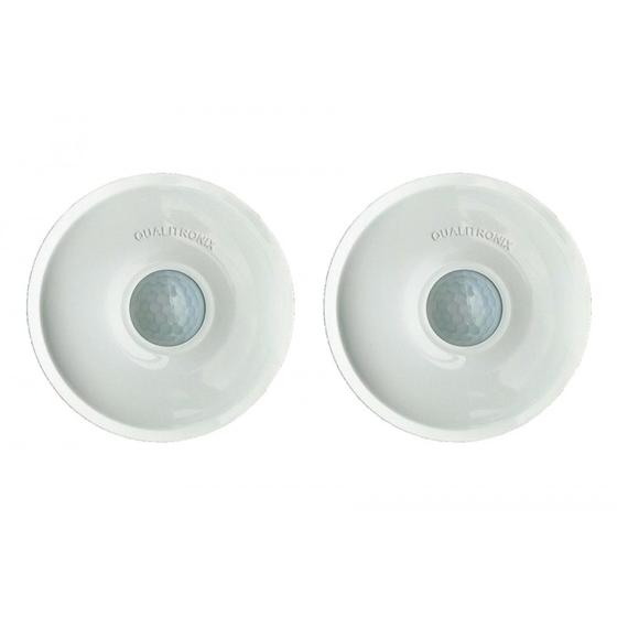 Imagem de Kit C/2 - Sensor Presenca Qualitronix Teto Emb/Sob 19M