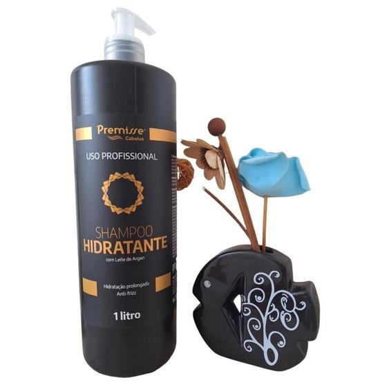 Imagem de Kit c/ 2 Shampoo Hidratante Premisse Oleo De Argan 1L