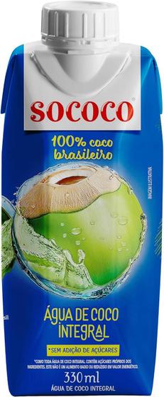 Imagem de Kit c/ 2 Sococo Agua De Coco 330Ml