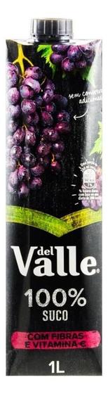 Imagem de Kit c/ 2 Suco 100% Uva Del Valle 1 Litro