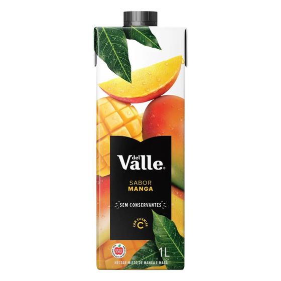 Imagem de Kit c/ 2 Suco de manga Del Valle 100% liquido sem gluten 1 L