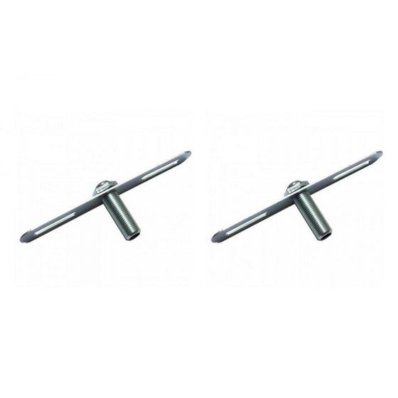 Kit C/2 - Suporte Travessa Marcai Para Lustre Com Nipel - Cl Imagem de Kit C/2 - Suporte Travessa Marcai Para Lustre Com Nipel - Cl