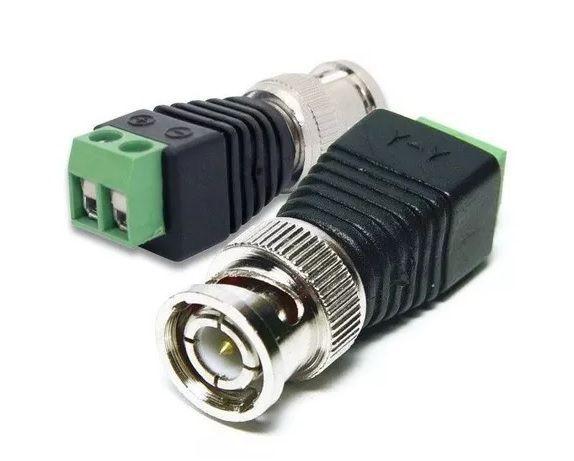 Imagem de Kit c/20 unidades conector bnc macho borne 