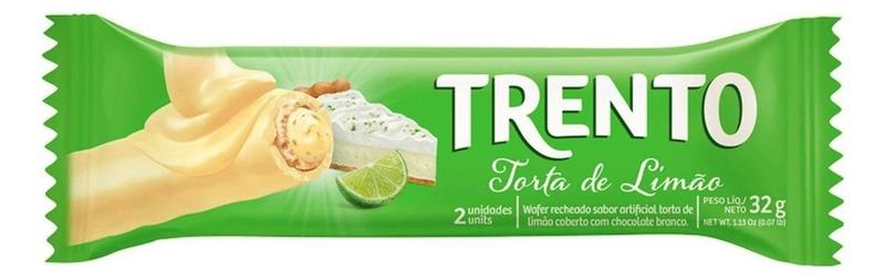 Imagem de Kit c/ 24 Chocolate Wafer Trento Torta de Limao 29g