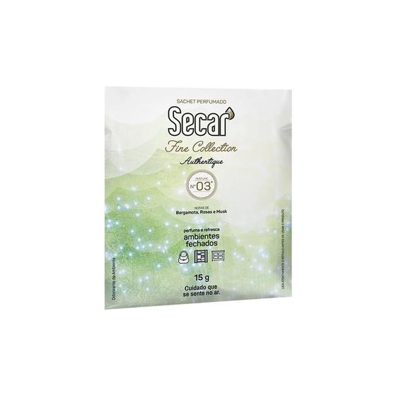 Imagem de Kit c/ 24 Un. Sachet Perfumado Secar Fine Collection 15g