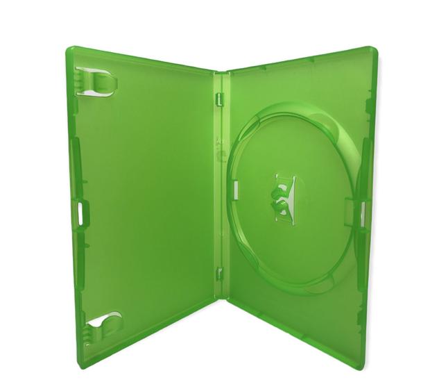 Imagem de Kit c/ 25 unidades - estojo/box dvd amaray verde solution2go