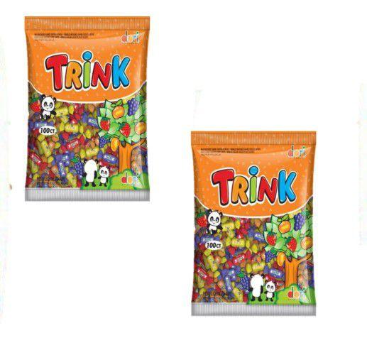 Imagem de Kit c/ 2un Bala Trink Frutas 400g -Dori