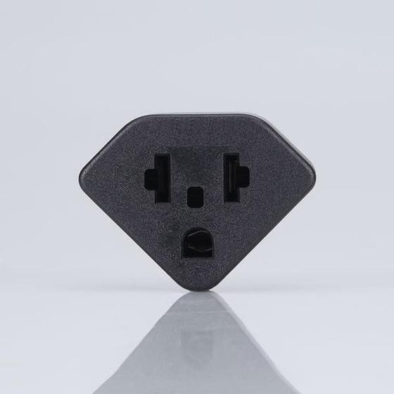 Kit C/3 Adaptador Tomada Triangular, Tê , Pino - 20 Amperes ...