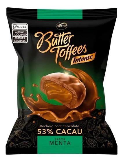 Imagem de Kit c/ 3 Bala Butter Toffees Caramelo Intense 53% Cacau 90g