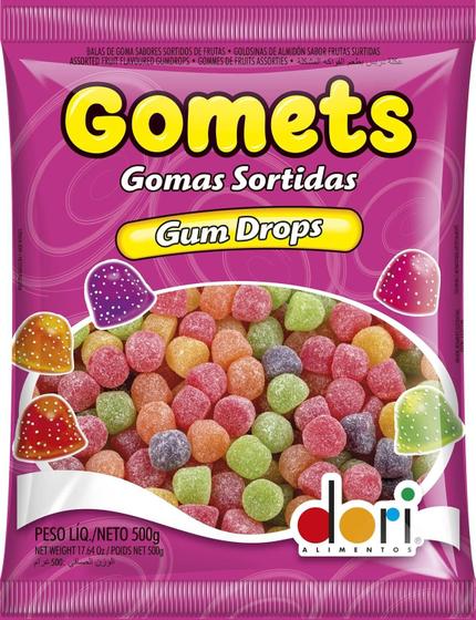 Imagem de Kit c/ 3 Bala De Goma Gomets Gomas Sortidas Dori 500g