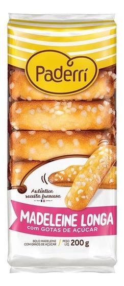 Imagem de Kit c/ 3 Bolo Madeleine Longa com Gotas de Acucar Paderri