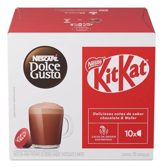 Imagem de Kit c/ 3 Cafe Capsula Nescafe Dolce Gusto KitKat 10